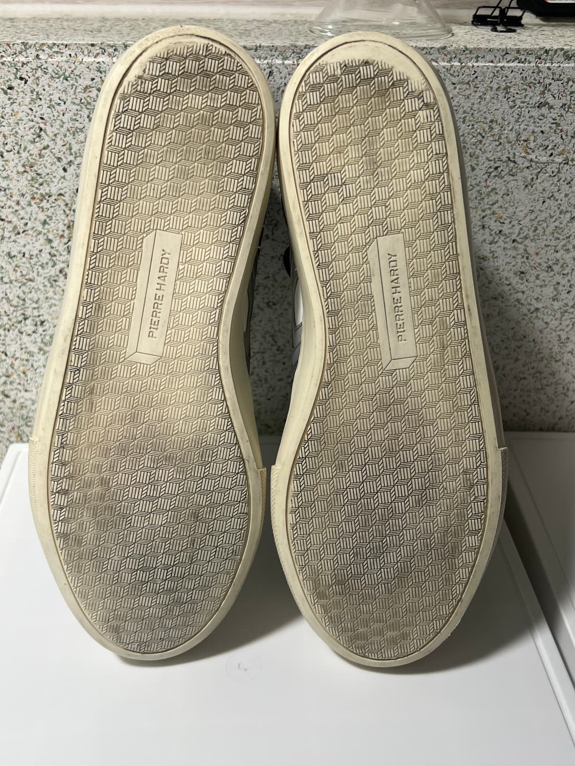 피에르하디 그라데이션 레더 하이탑 [43] 상품이미지10