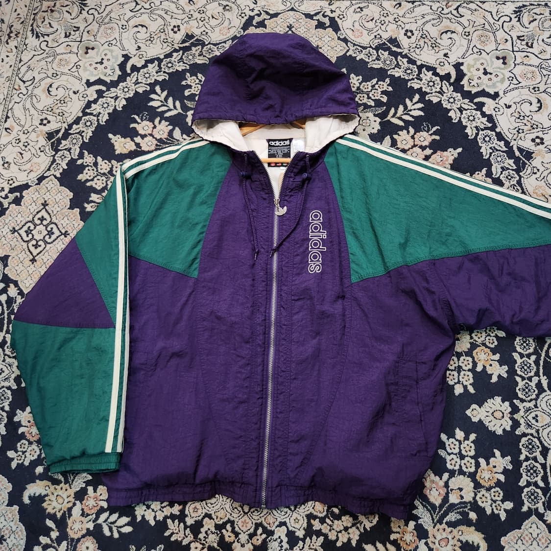 아디다스 90s 올드스쿨 누빔 자켓 XL 상품이미지2