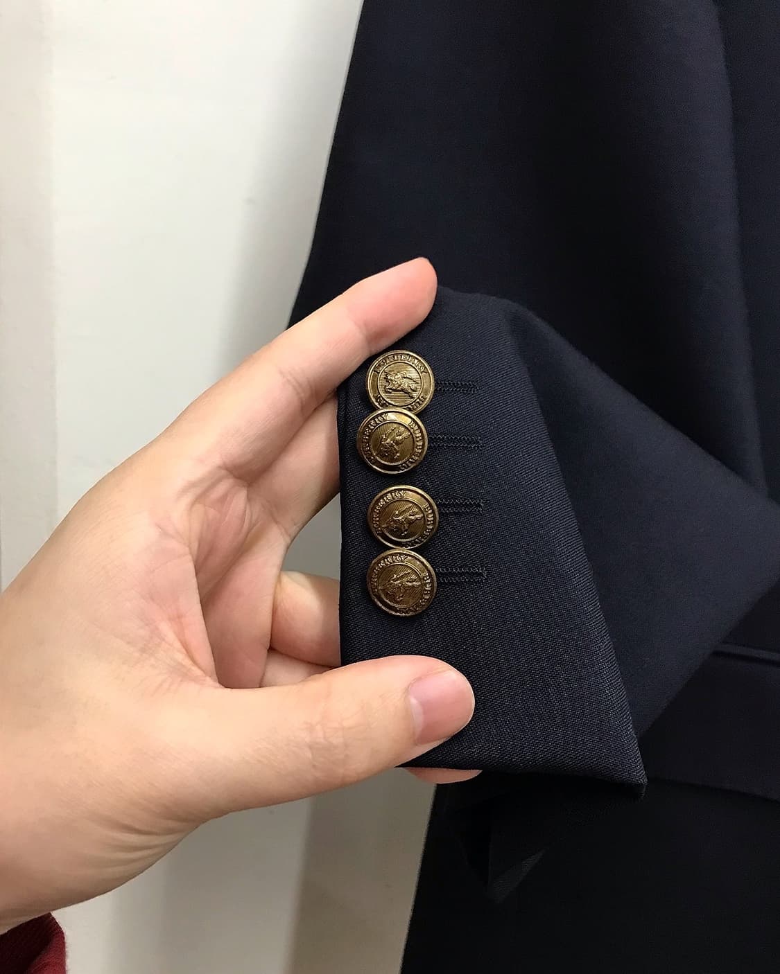 버버리 금장 블레이저 자켓 상품이미지3