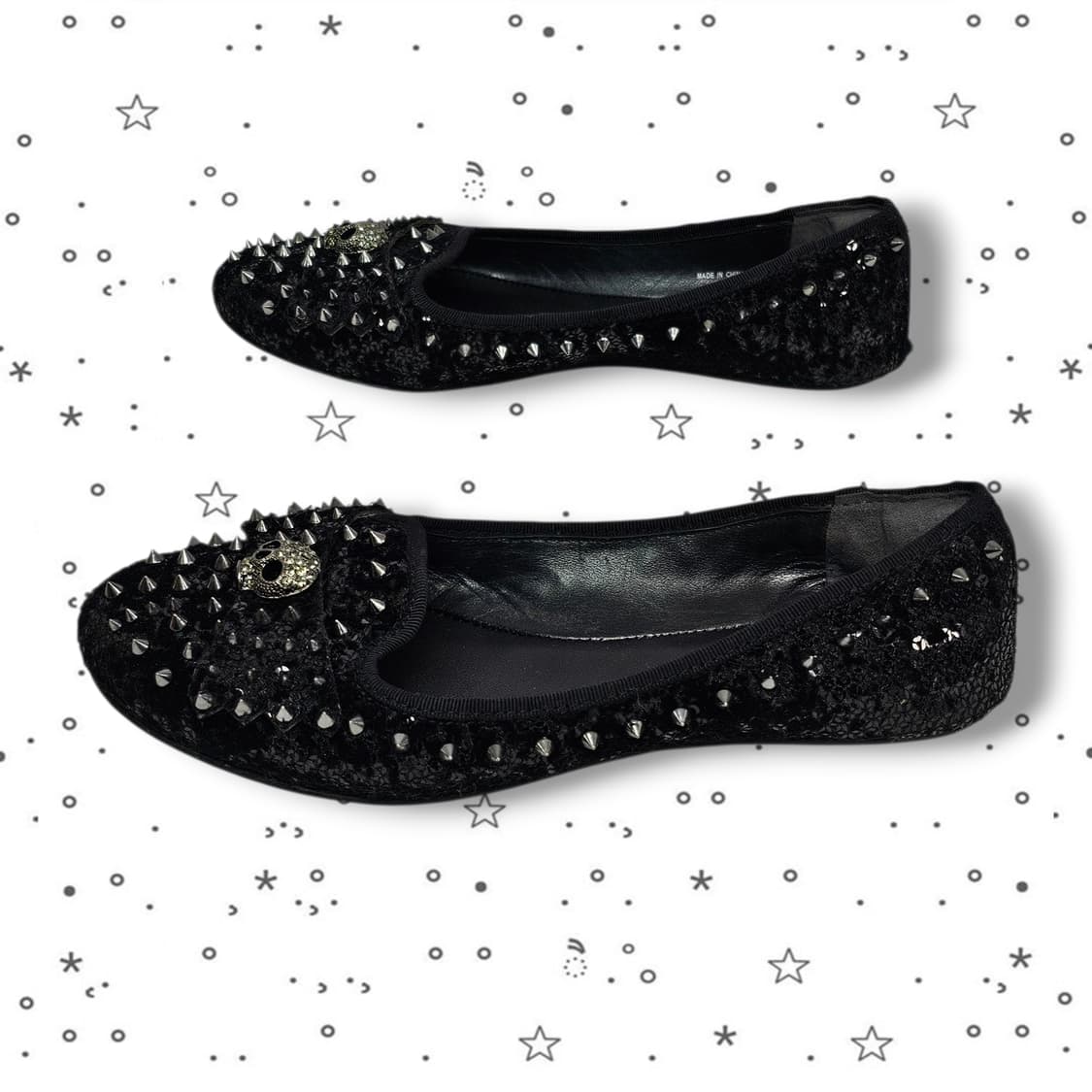 35 Ash 아쉬 스터드 리본 스컬 플랫슈즈 상품이미지5