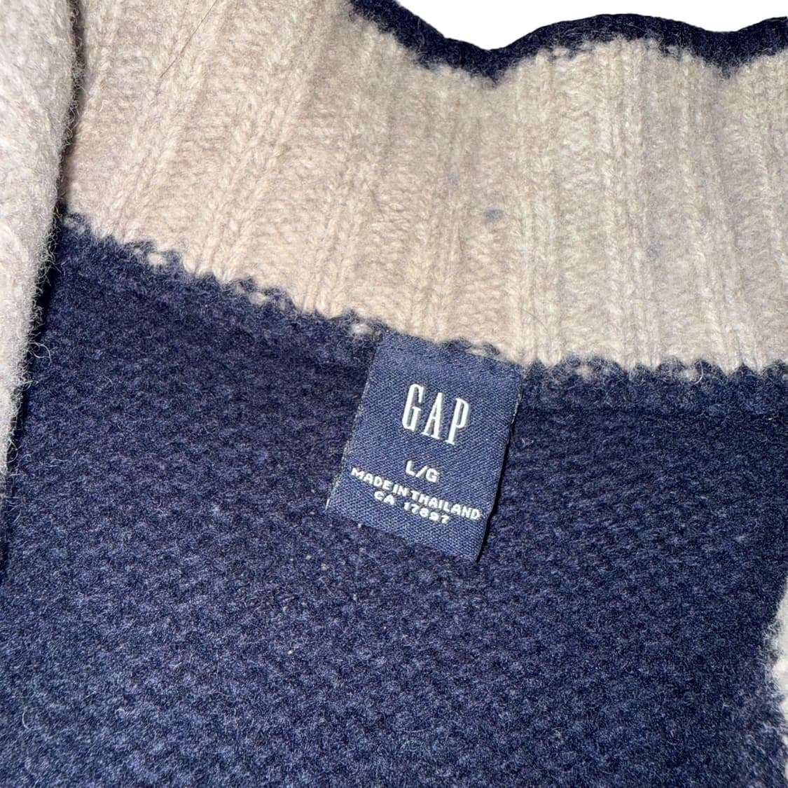 갭 노르딕 네이비 울니트 상품이미지6