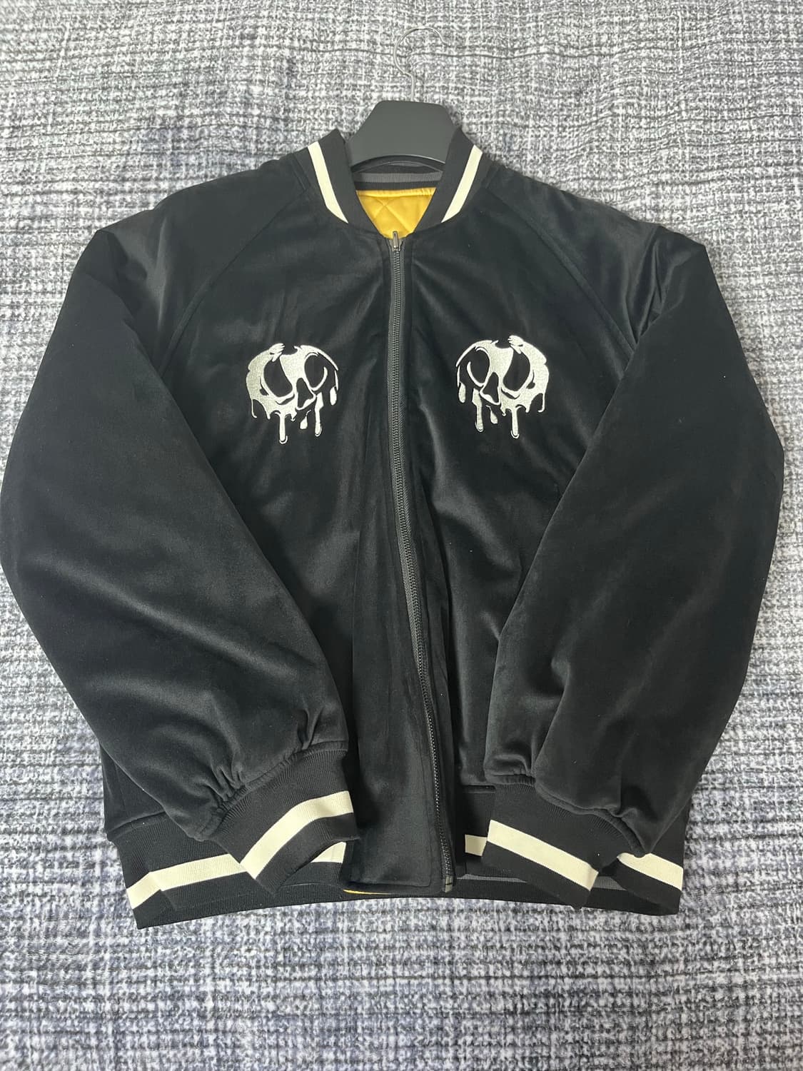 위캔더스 snow white 수베니어 자켓 블랙 상품이미지2