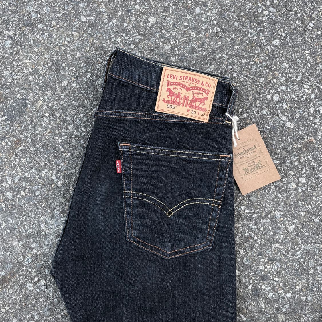 리바이스 505 스트레이트 데님 (30)    상품이미지4