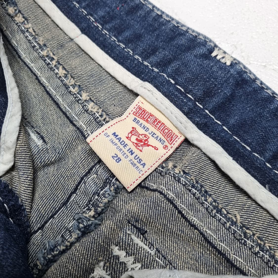 TRUE RELIGION JOEY SUPER T 부츠컷 데님팬츠 - 28 상품이미지10