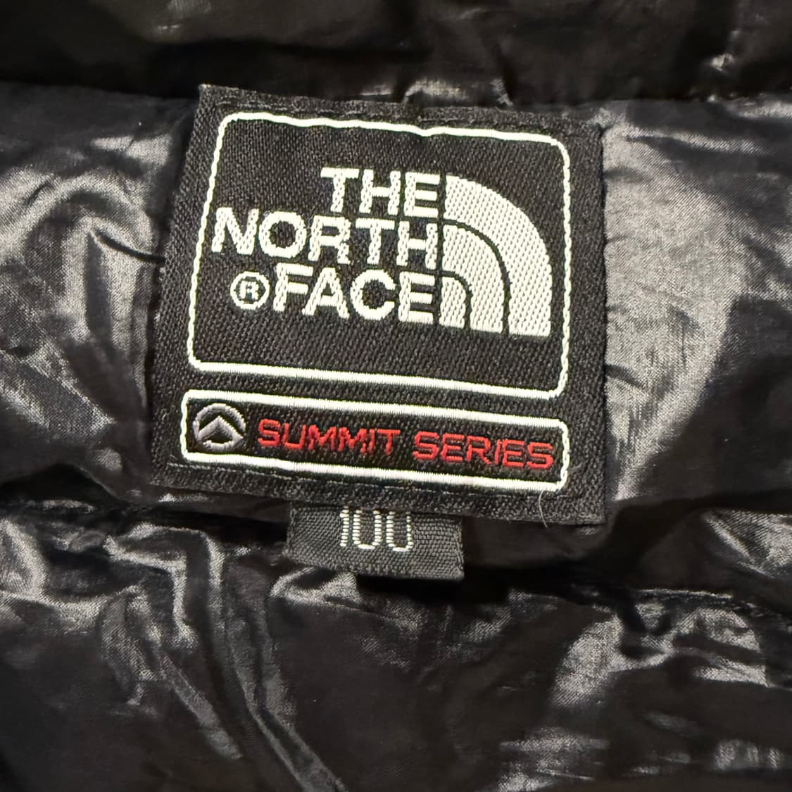 [정품/L] 노스페이스 블랙 경량 패딩 자켓 b19 상품이미지5