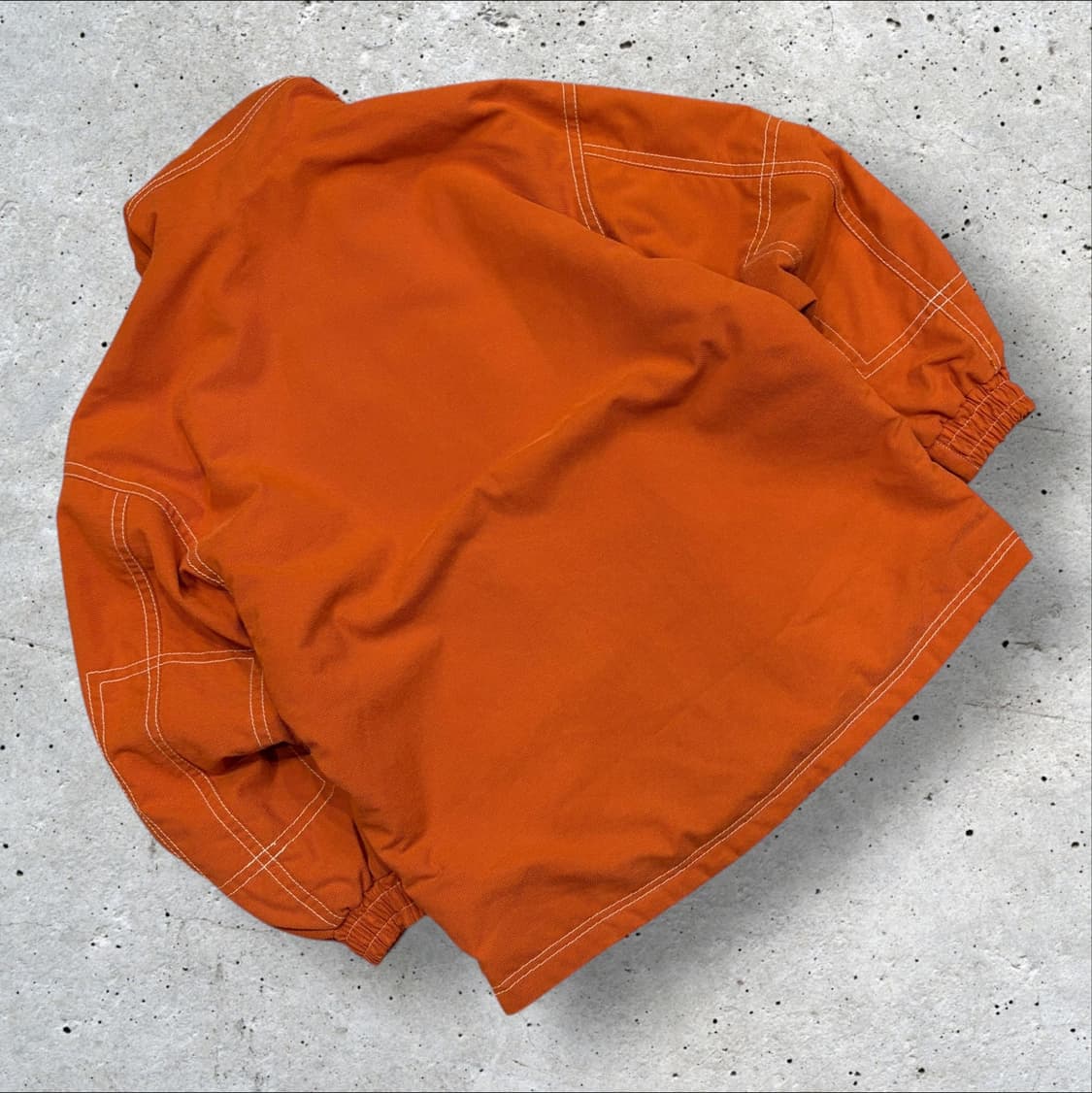 [S] ESPERO 에스페로 오렌지색 집업 워크 자켓 B646 상품이미지2