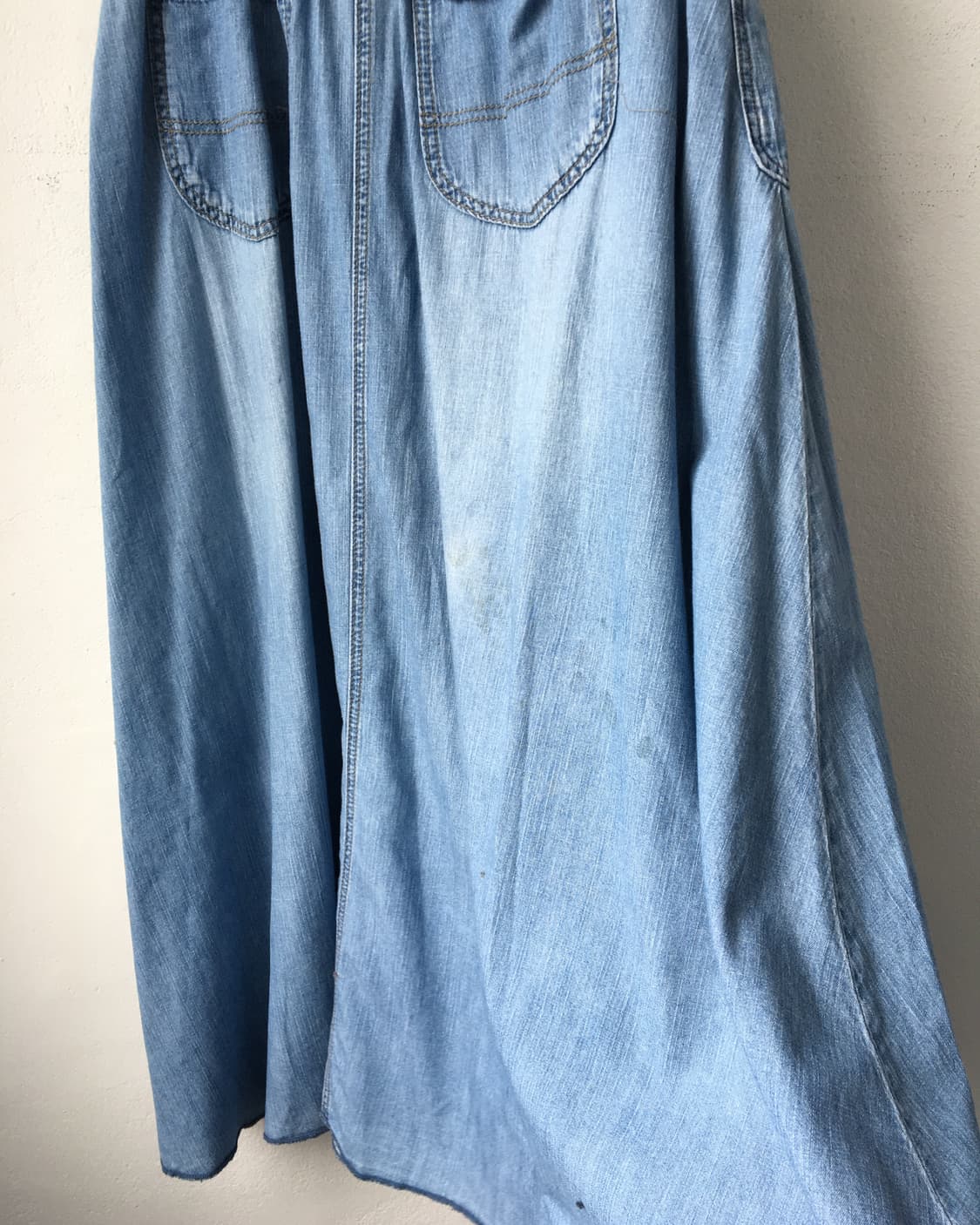Washing cotton long skirt 상품이미지5