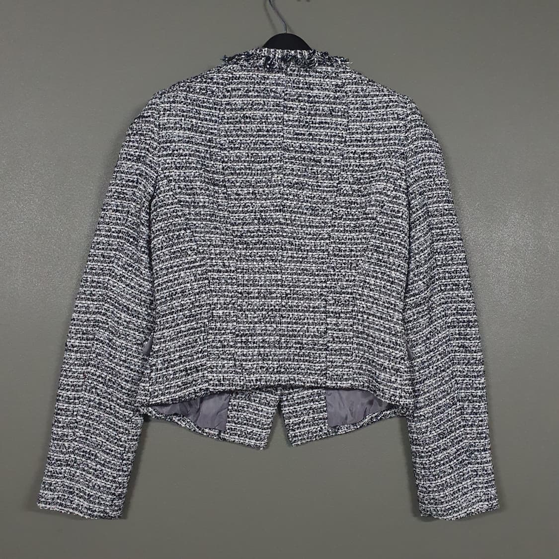 85) 씨씨콜렉트 클래식 트위드 자켓 브레스티드 더블 버튼 프린지 자켓 상품이미지9