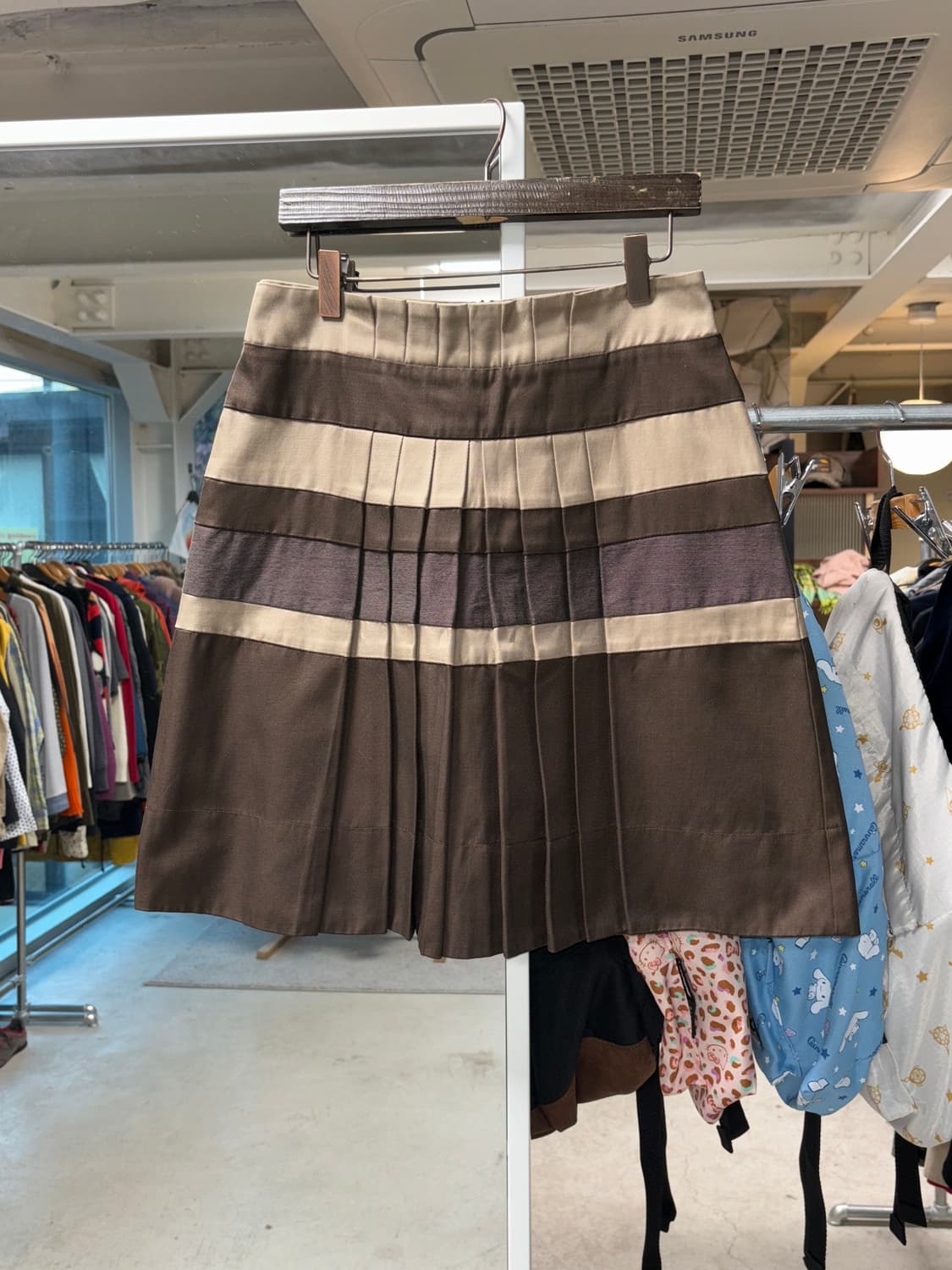 스포츠막스 게더 플레어 스커트 상품이미지2