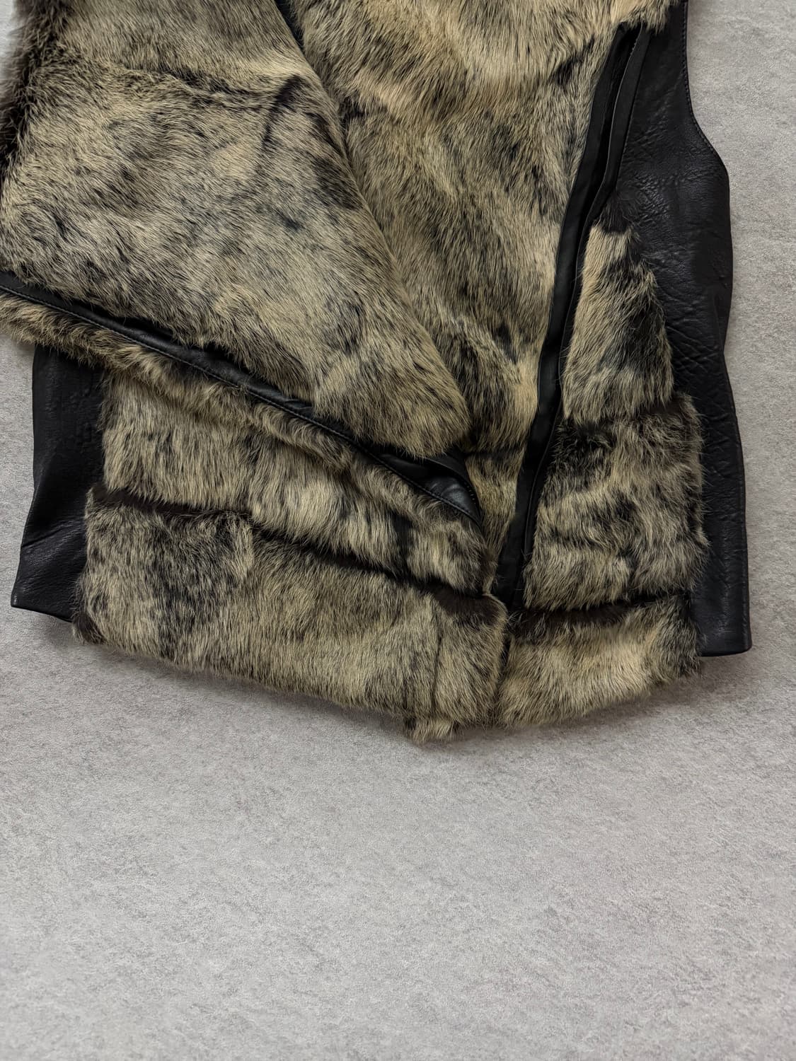 헬무트랭 래빗퍼 레더베스트 상품이미지7