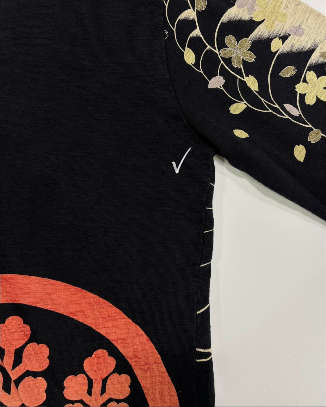 [2XL]재패니즈 오리엔탈 용호상박 호랑이 자수 롱슬리브 상품이미지10