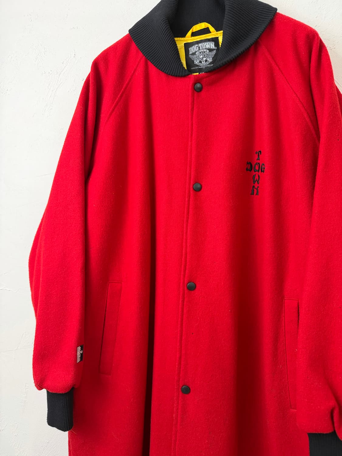 90s 도그타운 울 코트 상품이미지4