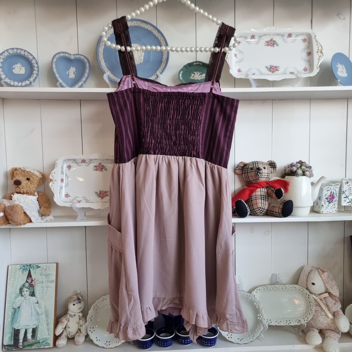 axes femme(엑시즈 팜)  스트라이프 코르셋무드원피스 상품이미지8