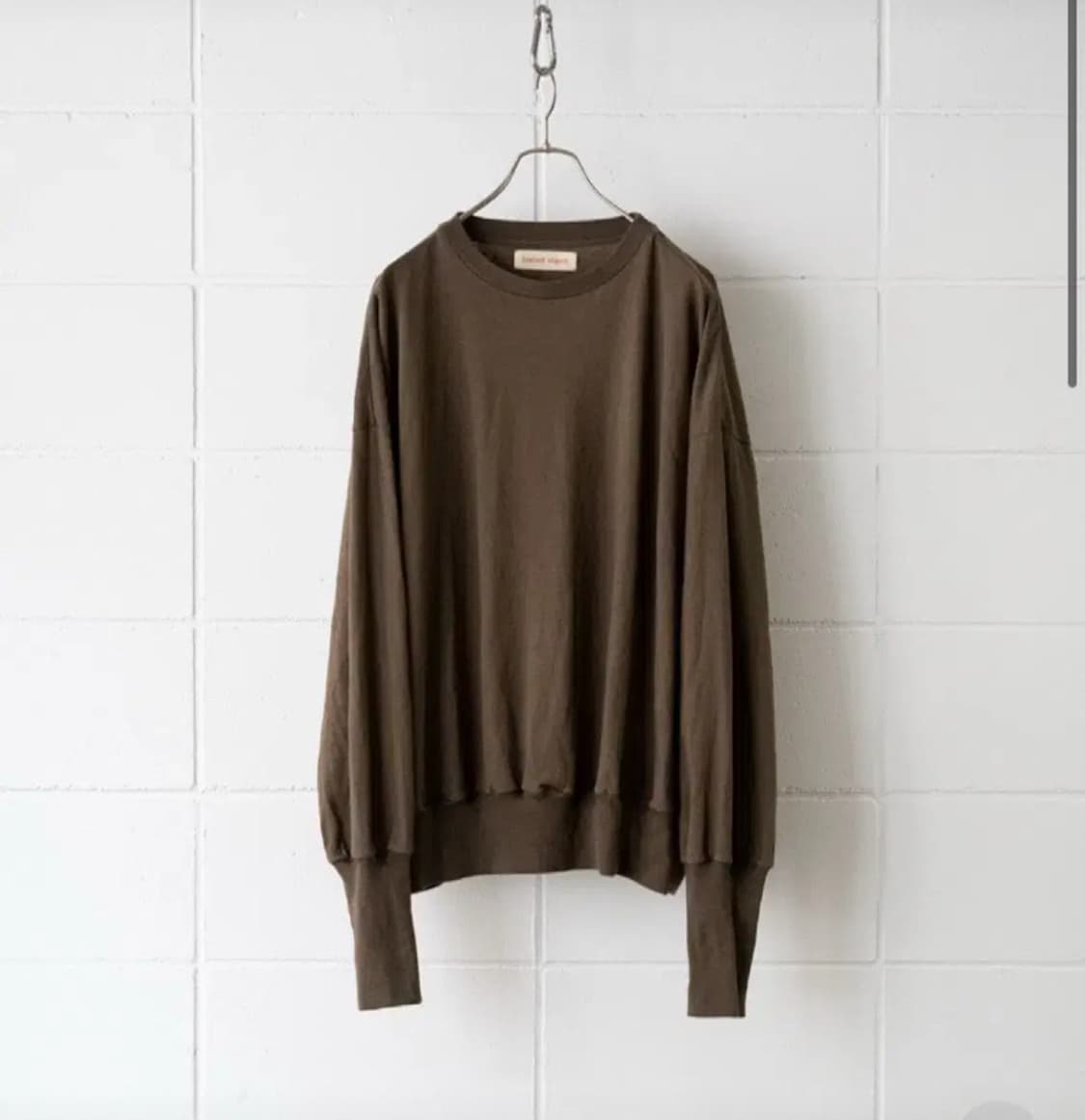 [F] 25aw 바벨 오브젝트 bo top 니트 상품이미지1