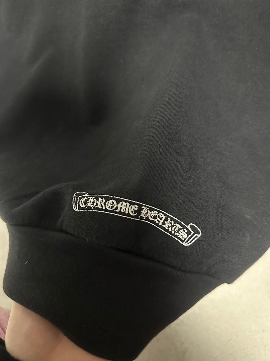 크롬하츠 퍽유 홀스슈 플로랄 후드집업 L 상품이미지7