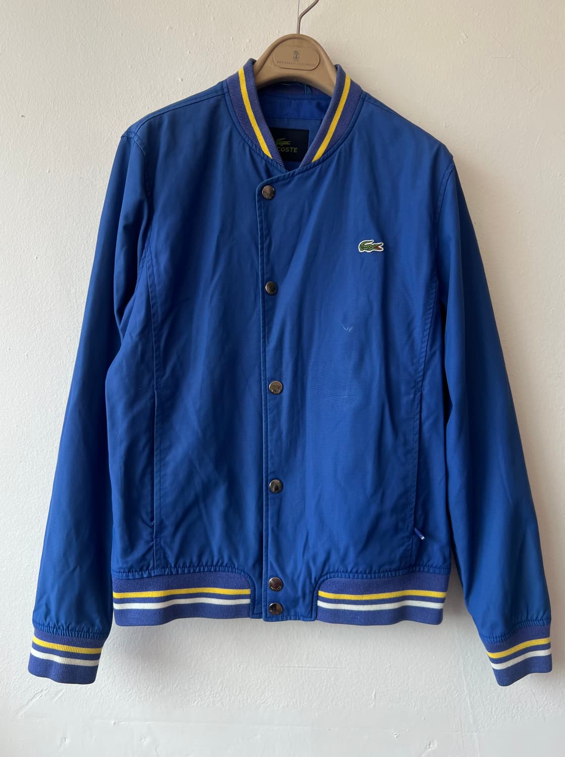 라코스테 남성 블루 코치자켓 블루종점퍼 상품이미지2