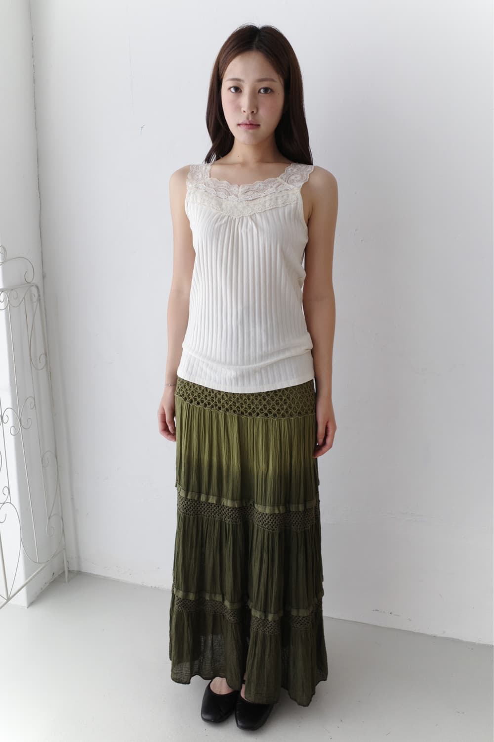 gradation cancan skirt 상품이미지4