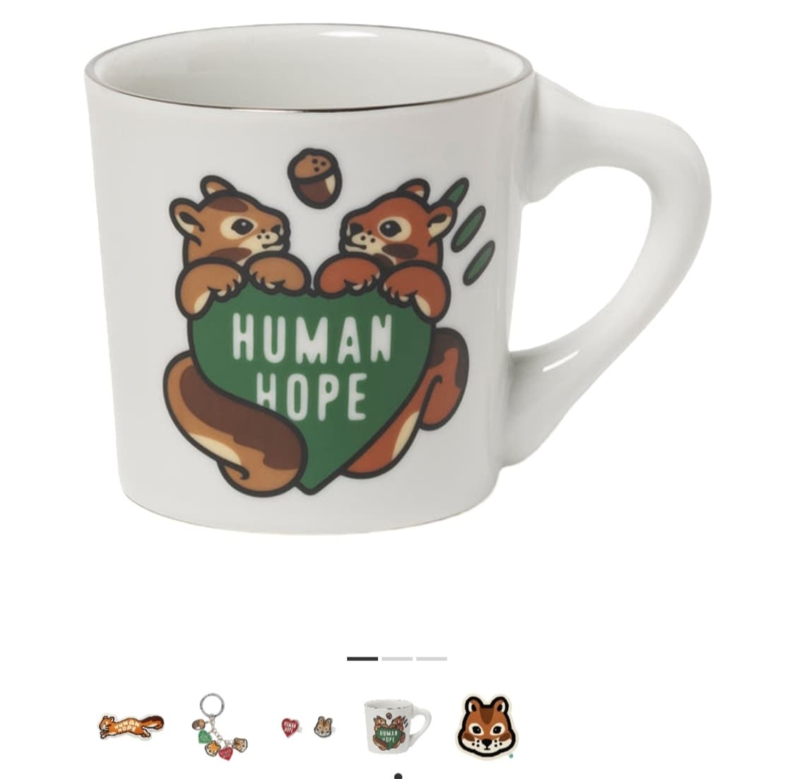 휴먼 메이드 휴먼 호프 커피 머그 화이트 상품이미지1
