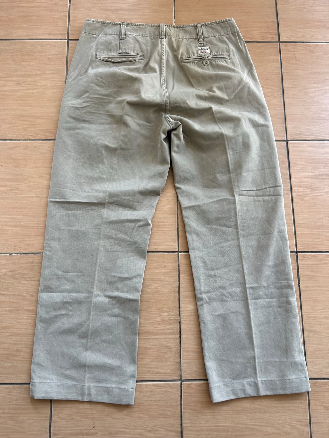 00‘s 폴로진스 와이드 치노팬츠 32 상품이미지4