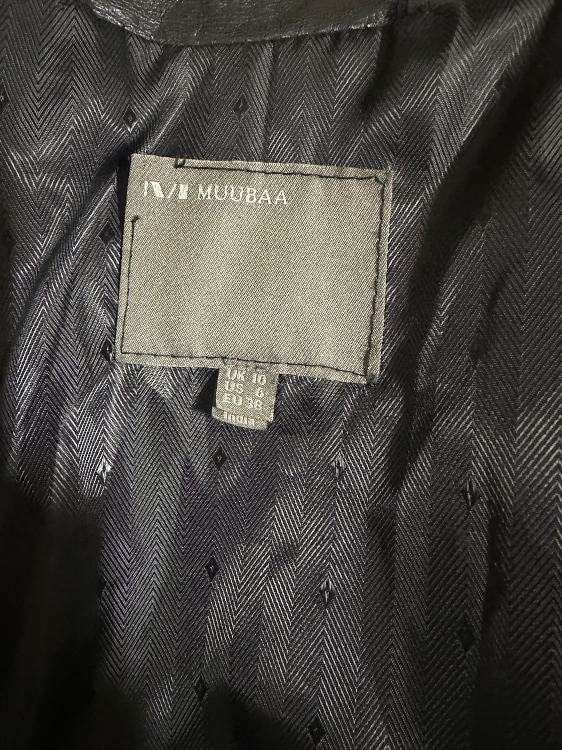 Muubaa lamb leather hedi jacket 상품이미지4