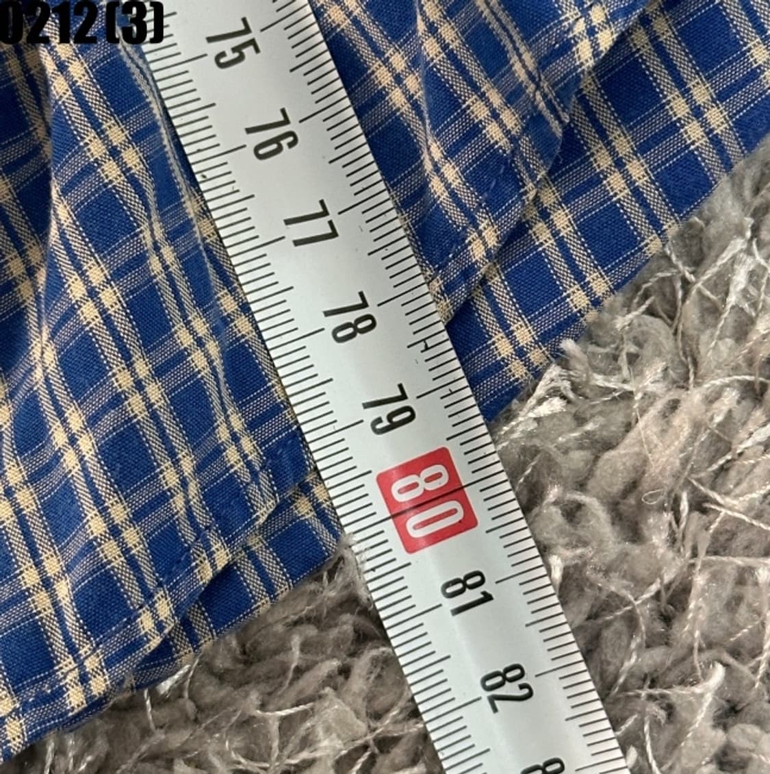 버버리 체크 반팔 셔츠 상품이미지6