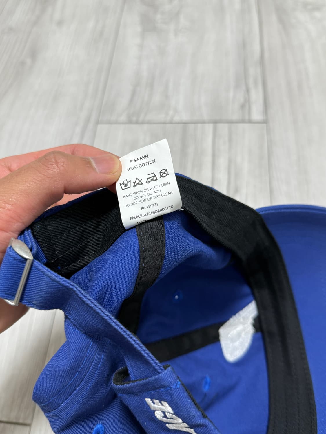 [F] 팔라스 스케이트 보드 P 6 패널 캡 블루 상품이미지3