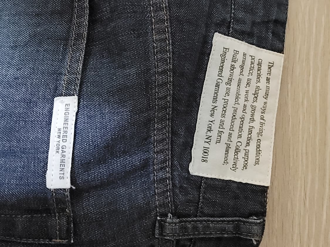 엔지니어드가먼츠 청바지 32 상품이미지3
