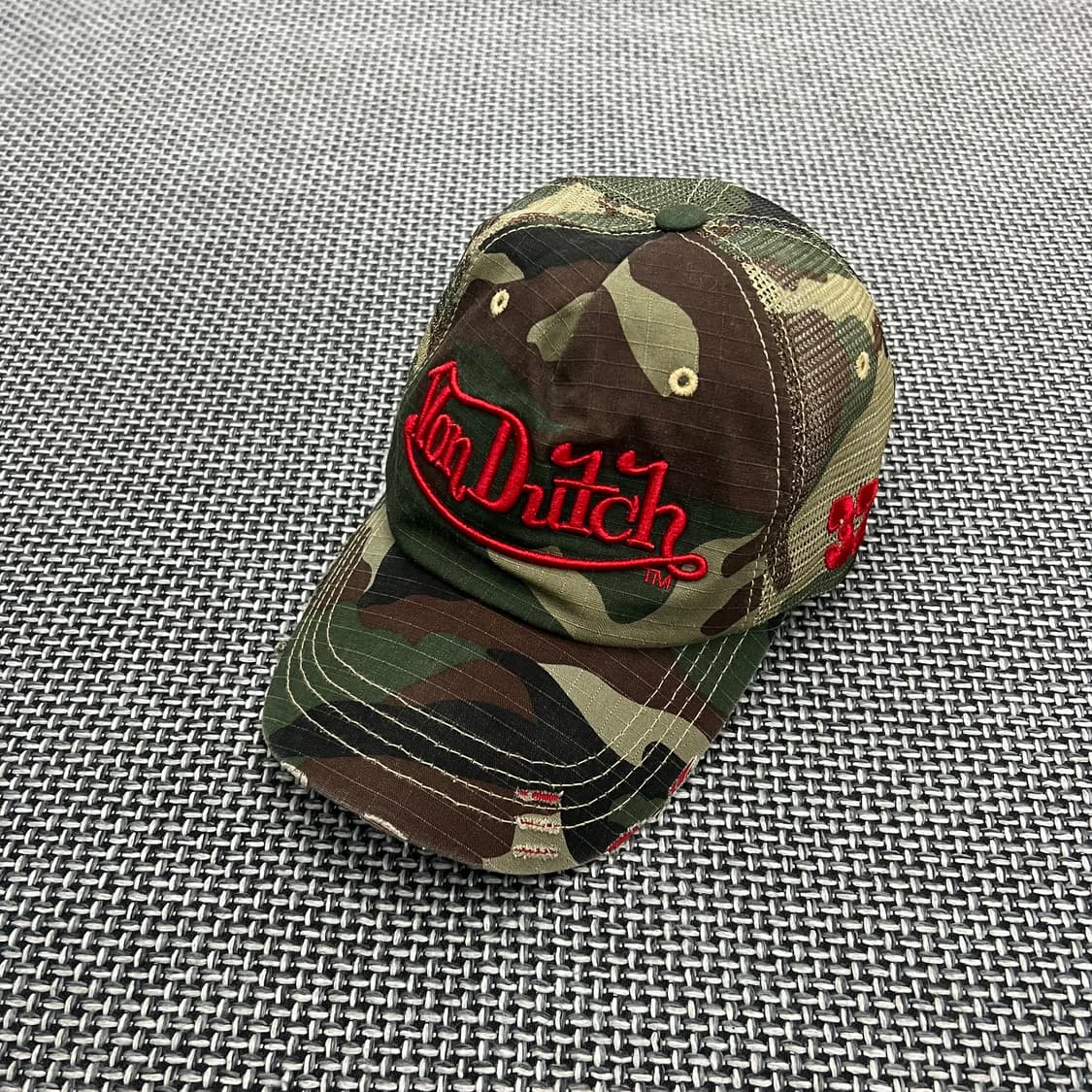 본더치 카모 볼캡 상품이미지1