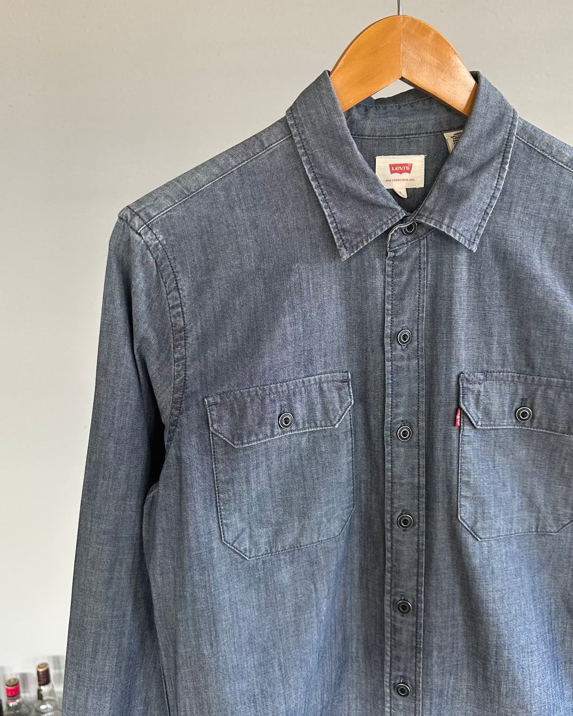 [S]리바이스 Levi's 샴브레이 워크 셔츠 상품이미지2