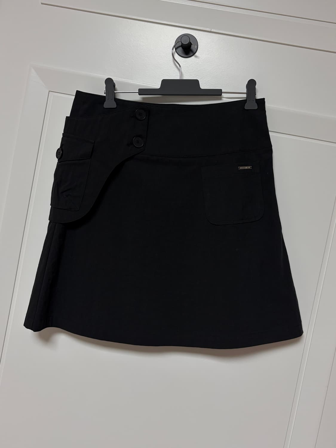 미세키서울 Waist pocket bag midi skirt 블랙 상품이미지9