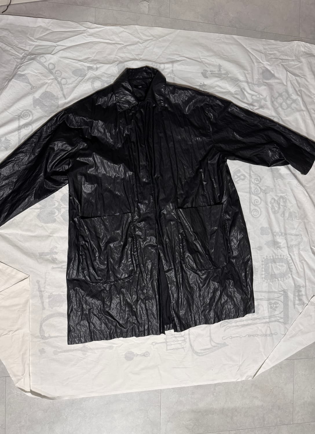 Lcbx 메탈릭 코트 상품이미지1