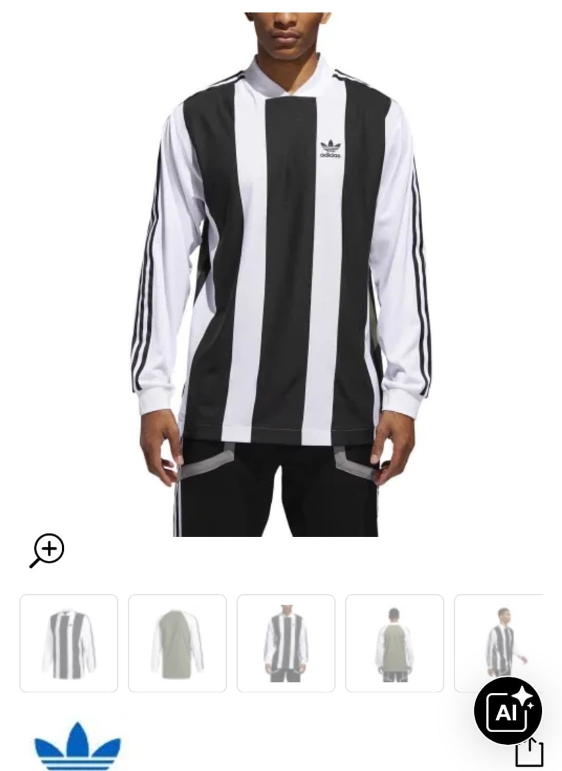 아디다스 b사이드 스트라이프 긴팔티셔츠 상품이미지7