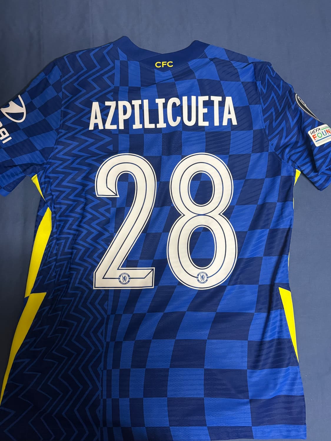 첼시 21-22 아스필리쿠에타 유니폼 상품이미지2