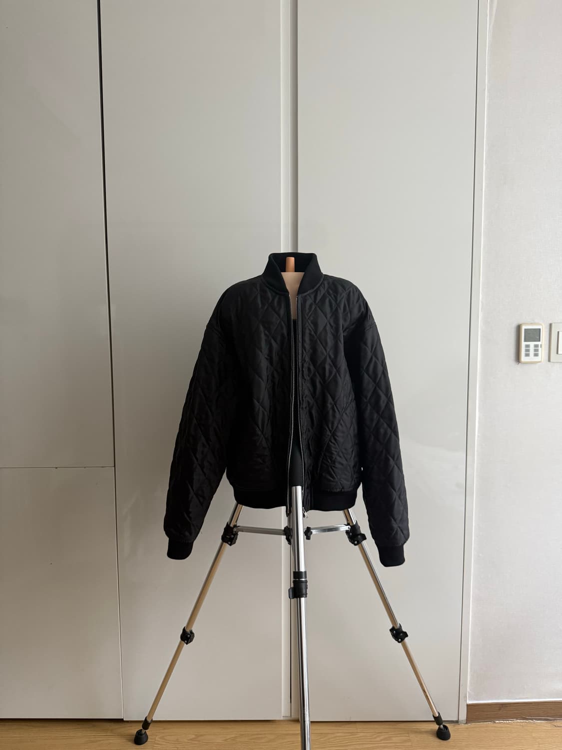CDG 퀼티드 84-85 스태프 블루종 블랙 M 상품이미지1