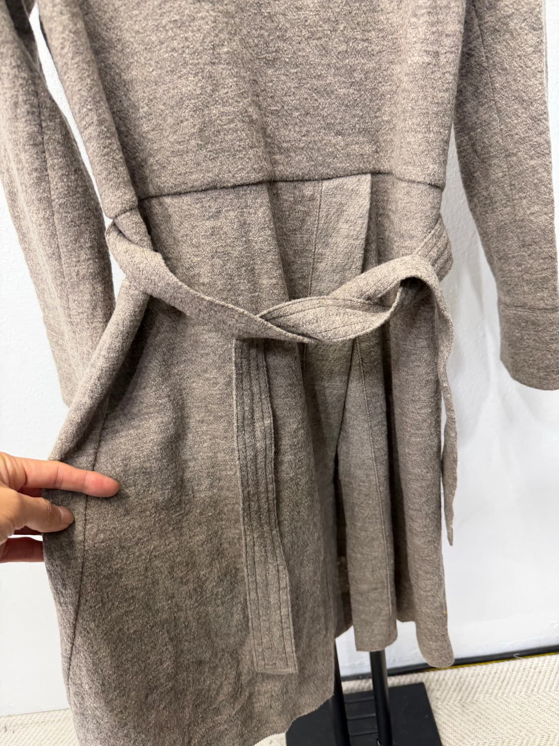 정품) SYSTEM 시스템 한섬 벨티드 니트원피스 82 상품이미지4