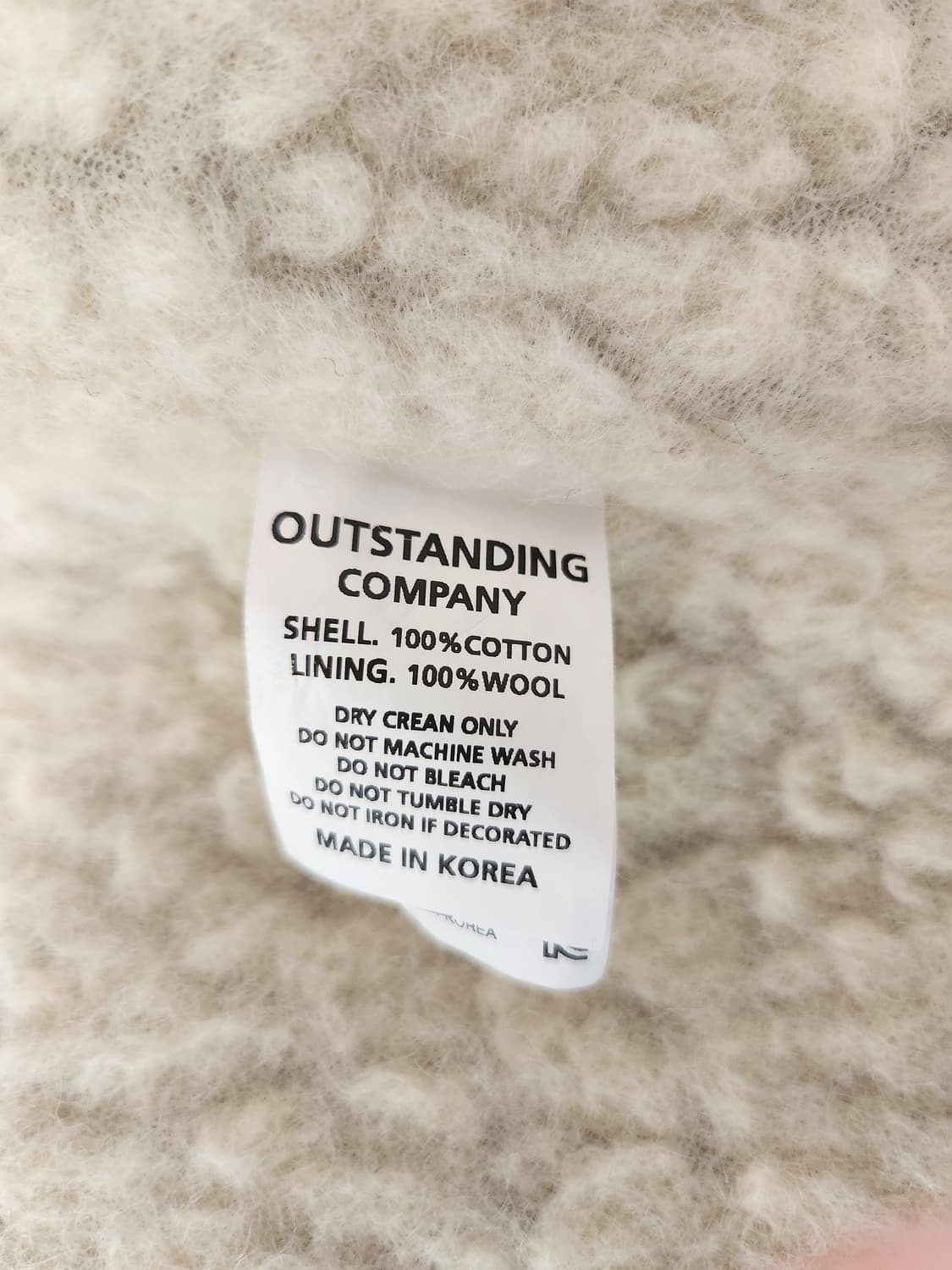 (착샷) 아웃스탠딩 빈티지 웨스턴 양모 코듀로이 자켓 상품이미지6