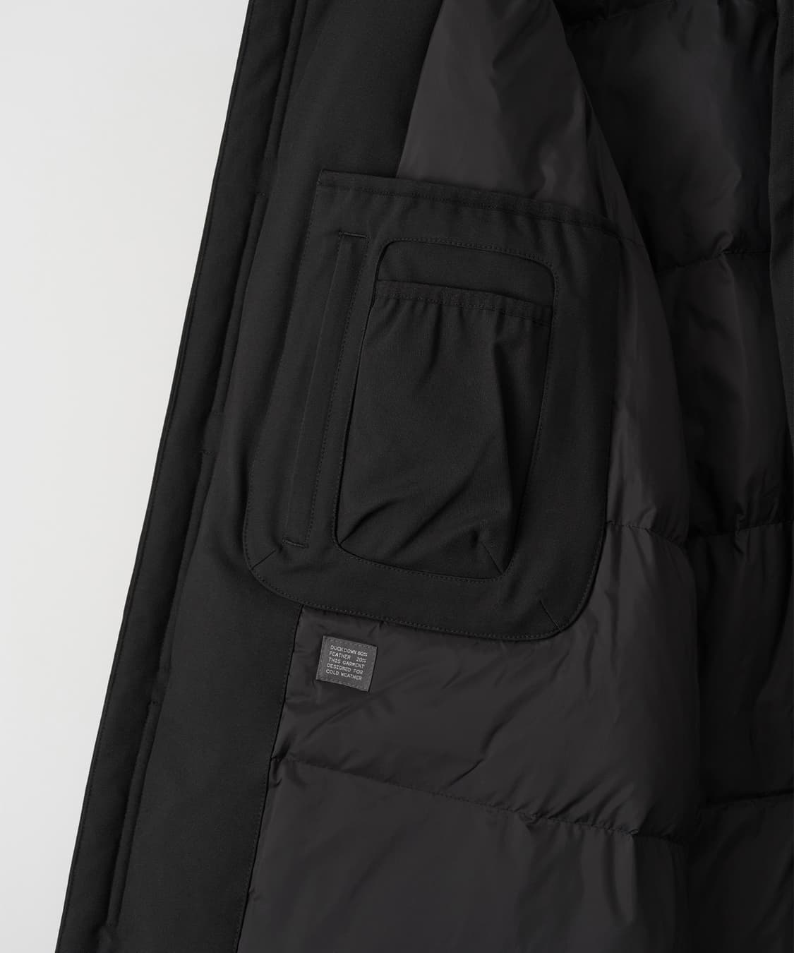 어나더오피스 엠플다운 코트(블랙2) 상품이미지6