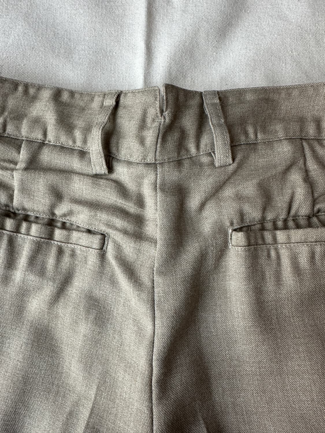 반츠 투턱 사이드어드저스터 슬랙스 베이지 46(29-30)  상품이미지8