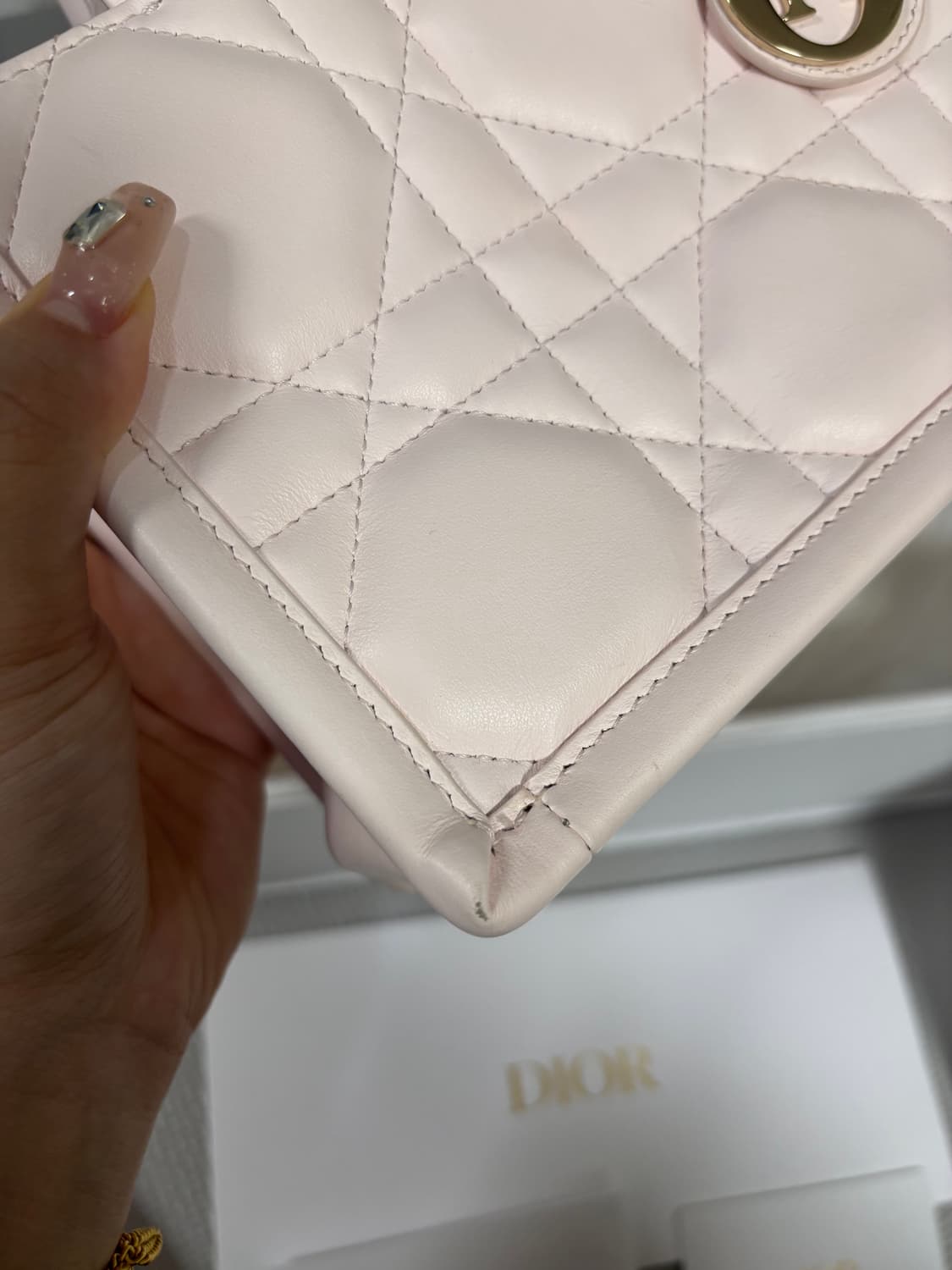 디올 북토트 미니 스트랩백 S5573OWHP 상품이미지5