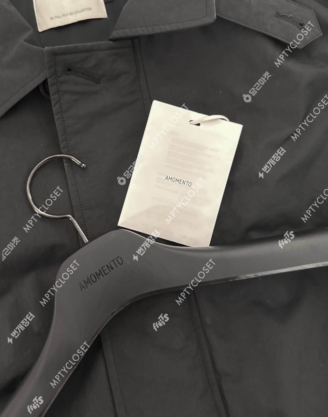 [L] 아모멘토 패디드 자켓 점퍼 블랙 상품이미지9