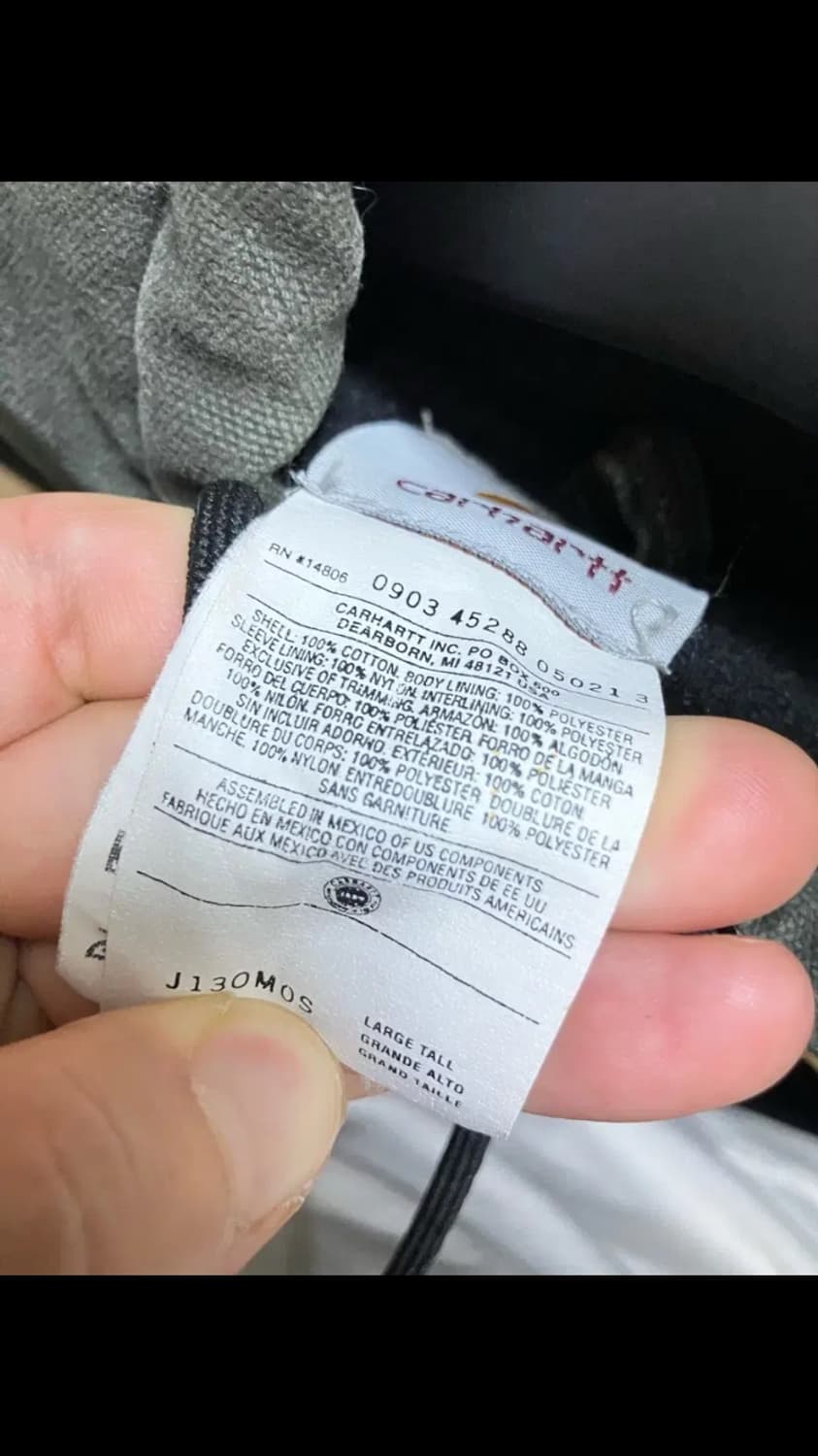 칼하트 덕엑티브 자켓 (모스그린)  상품이미지3