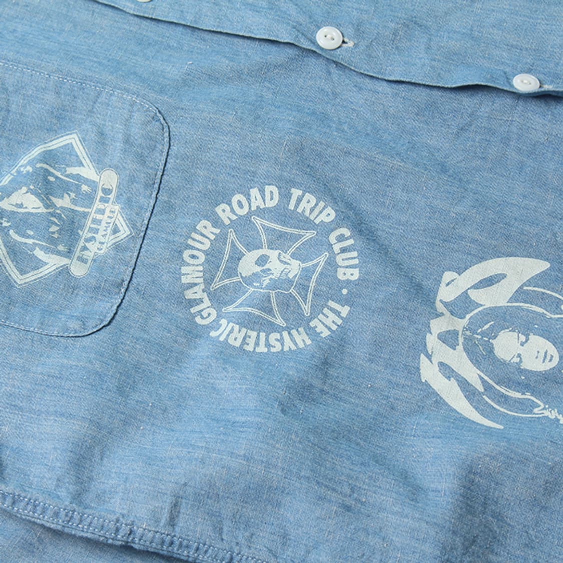  HYSTERIC GLAMOUR "Blue Shirts" 상품이미지5