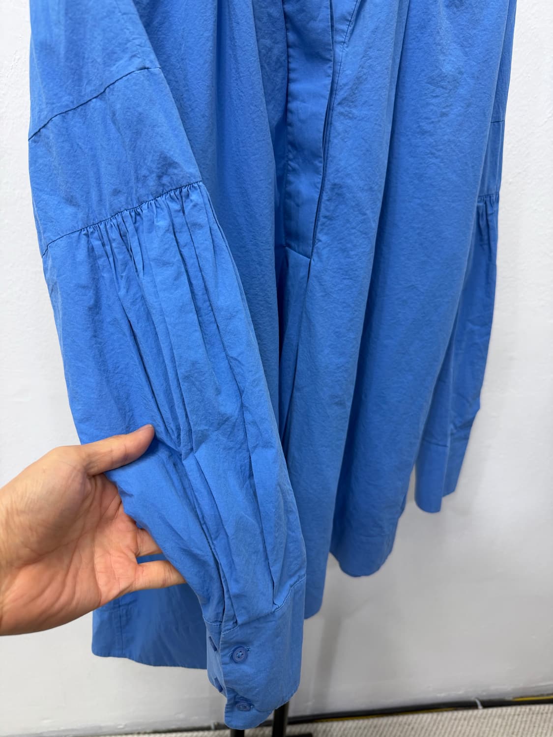 정품) COS 코스 블루 셔츠 블라우스 32 상품이미지4