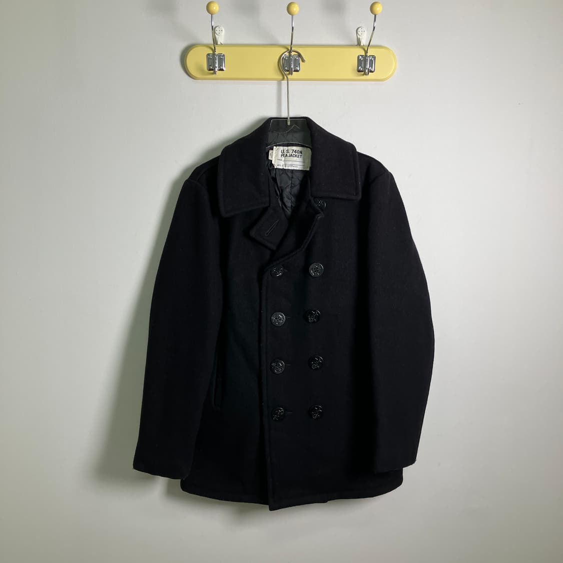 Schott 쇼트 740N 블랙 피코트 36 상품이미지1