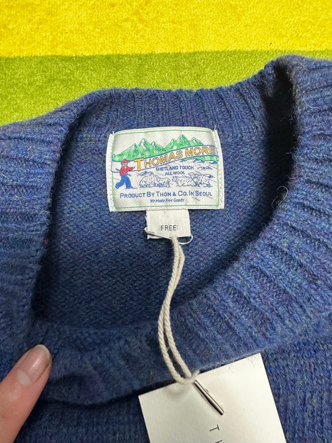 토마스모어 새들 라운드 니트 상품이미지2