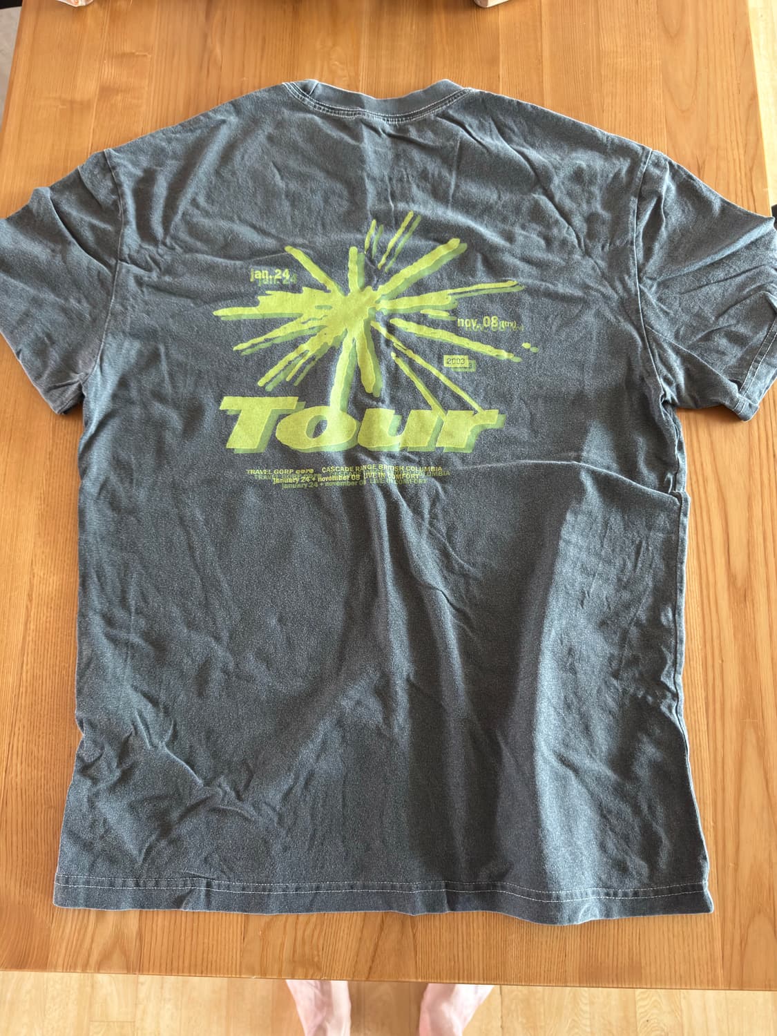 Travel 투어 티셔츠 M 상품이미지2