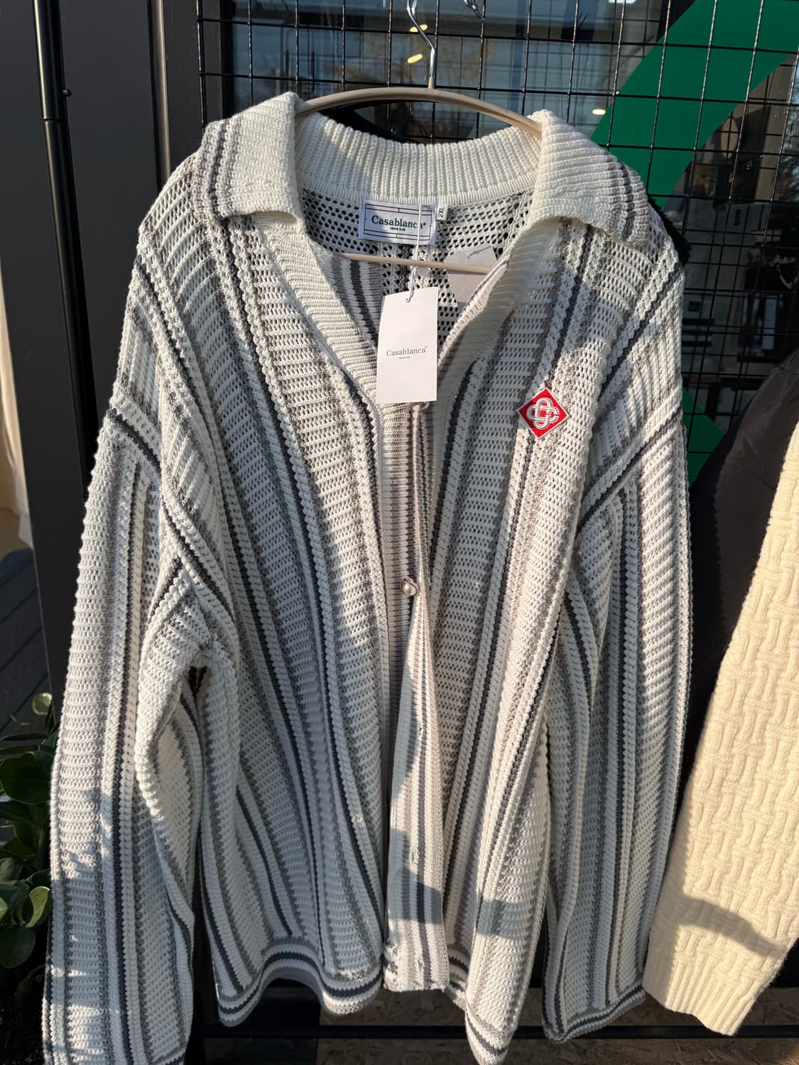 Casablanca Crochet Long Sleeve Shirt 상품이미지2