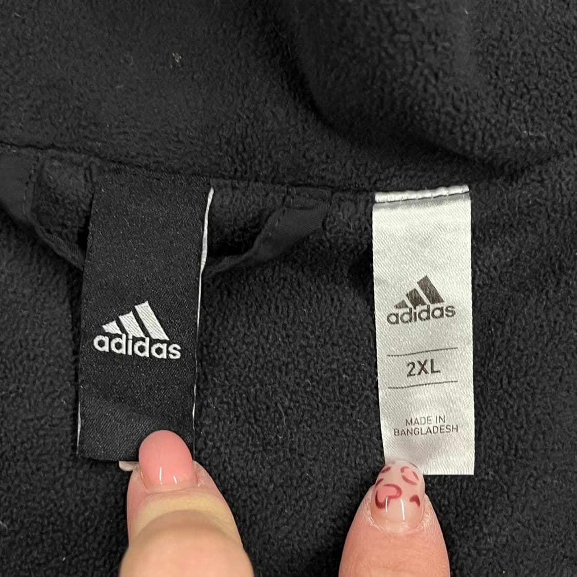 [정품/2XL] 아디다스 삼선 후드 바람막이 블랙 b17 상품이미지5