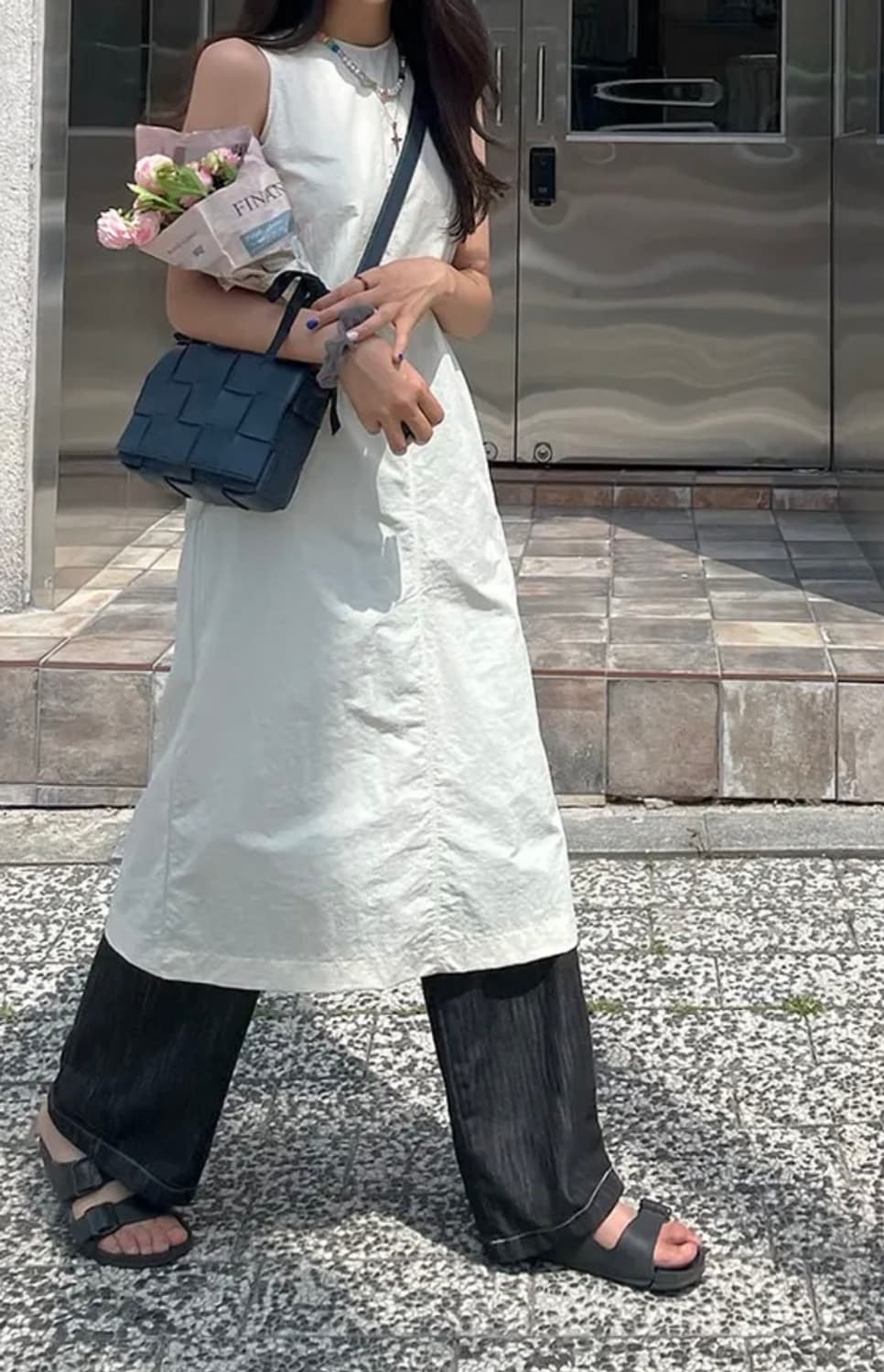 모어렌 바스락 나시 레이어드 원피스 여름 상품이미지3