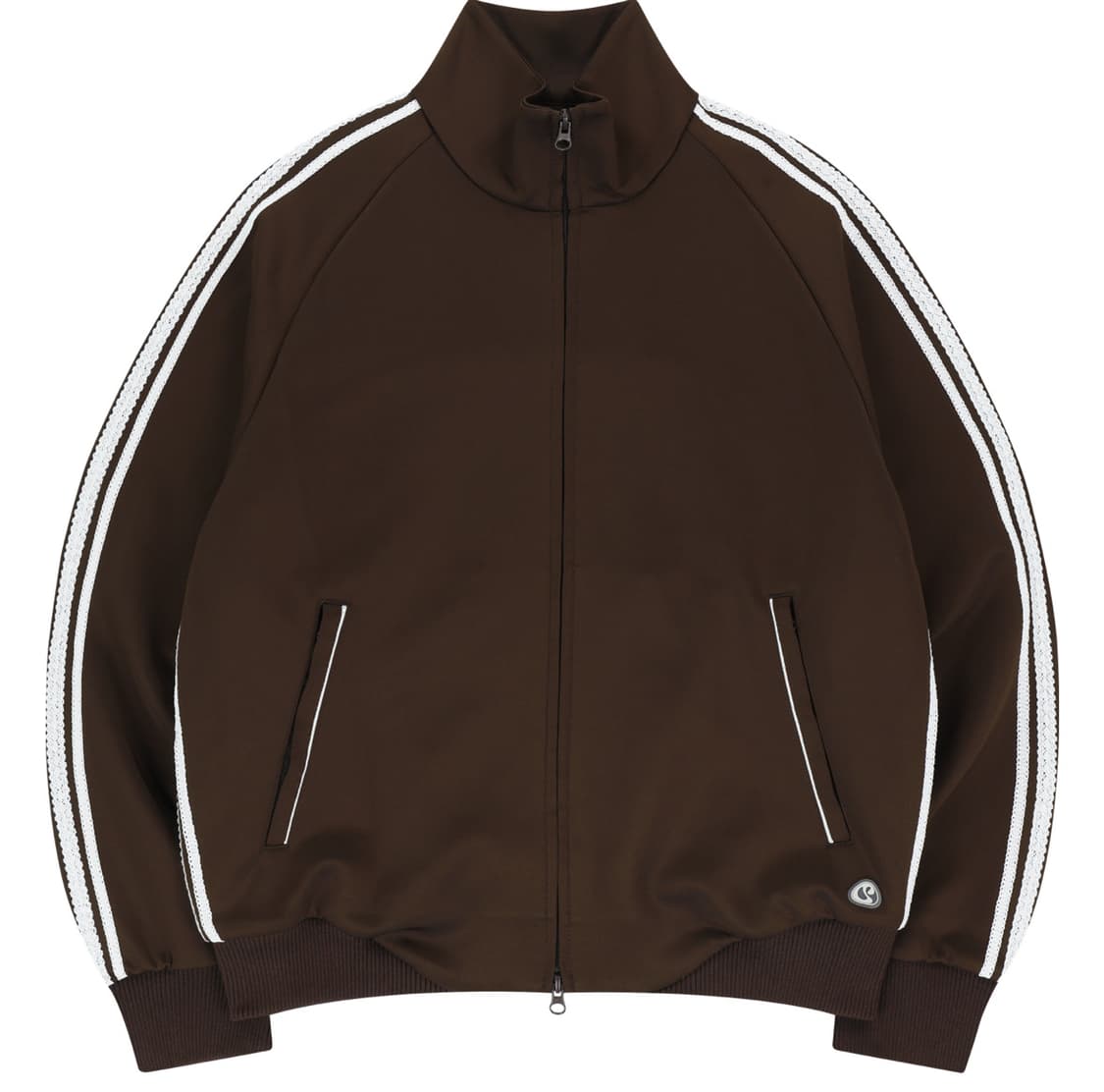 코이세이오 레이스 트랙 자켓 브라운 2사이즈 상품이미지1